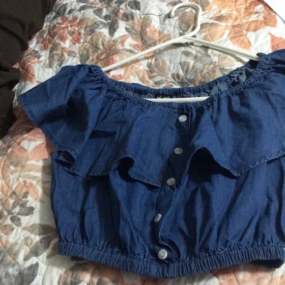 Blue jean shirt - Picture 1 of 3